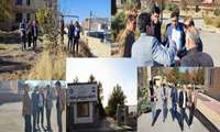 بازدید هیئت اجرایی املاک و حقوقی دانشگاه علوم پزشکی همدان برای شروع ساخت مجتمع خوابگاهی دانشکده پیراپزشکی نهاوند.